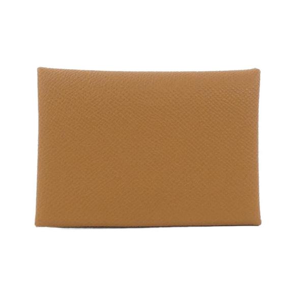 Hermes Hermès Calvi Duo 083035CK Wallet/Coin Case - Picture 1 of 5